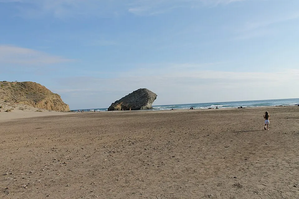 Playa de Mónsul, Níjar (Almería).