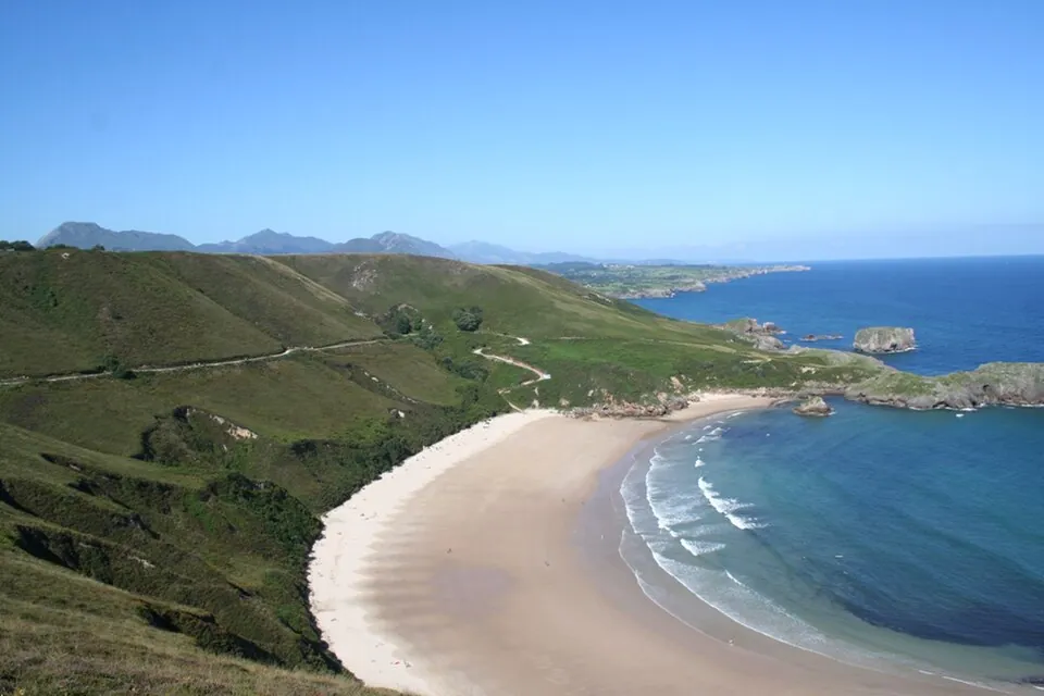 Playa de Torimbia, Llanes (Asturias).