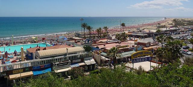 Playa: Playa del Inglés (San Bartolomé de Tirajana)
